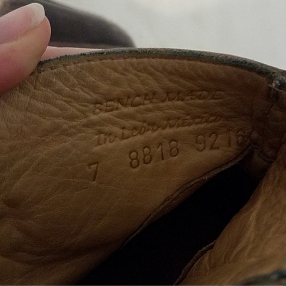 Bedstu Isla Distressed Leather Zip Buckle Bootie 7 - Picture 7 of 7